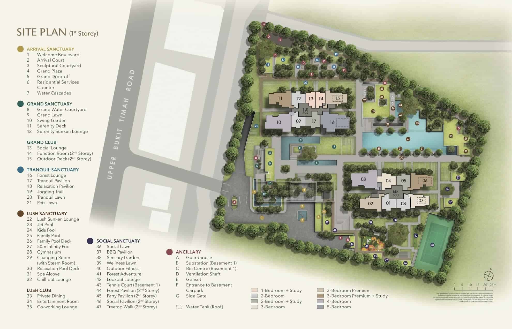 The Myst Site Plan